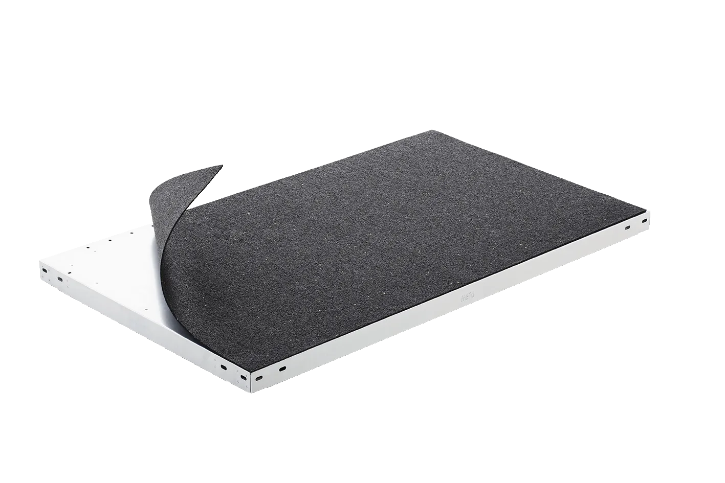 META CLIP, Antirutsch-Matte, 1000 x 800 mm – Ansicht in Blickhöhe