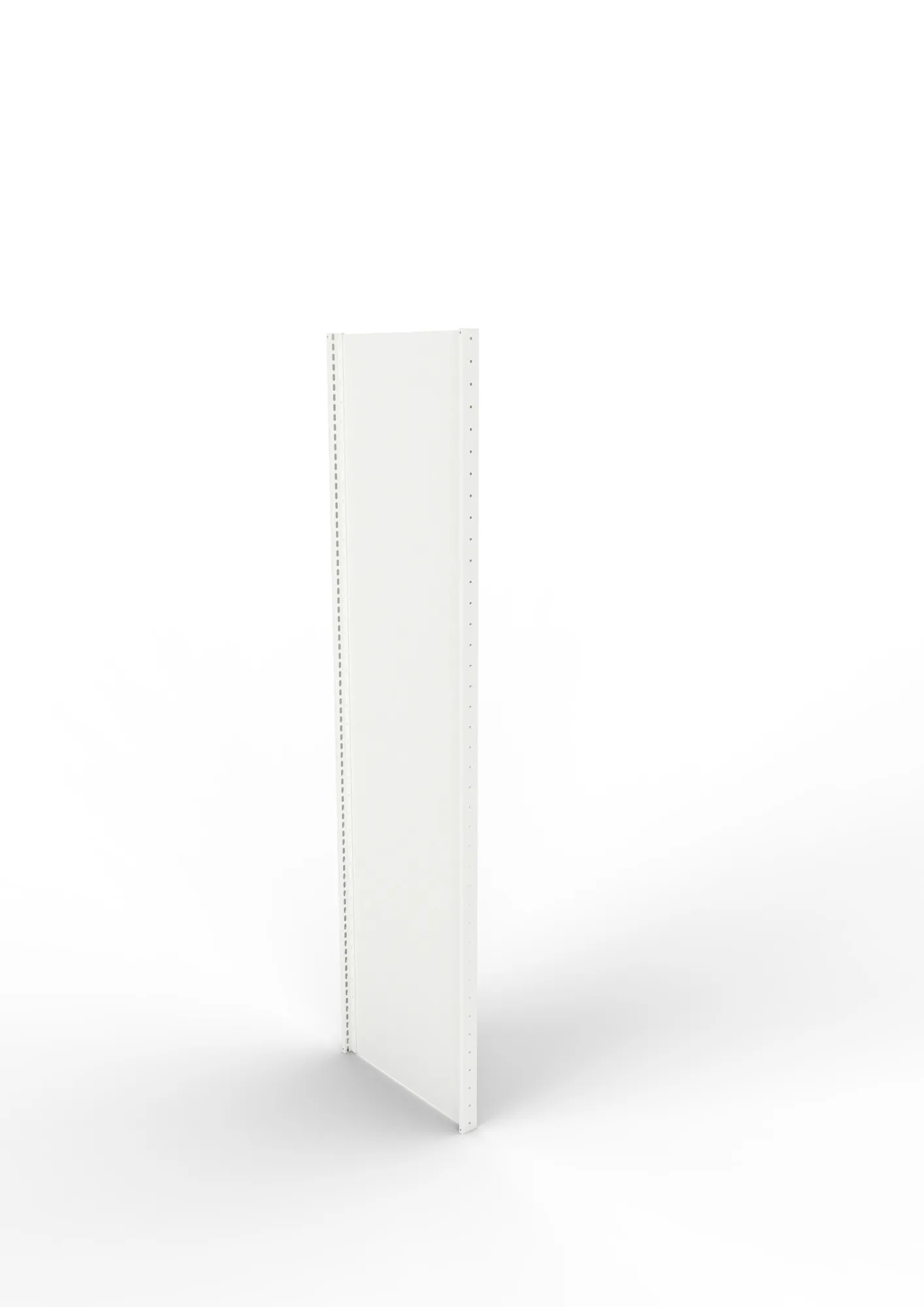 META CLIP, Ständerrahmen Vollwand, 2000 x 500 mm, RAL 7035