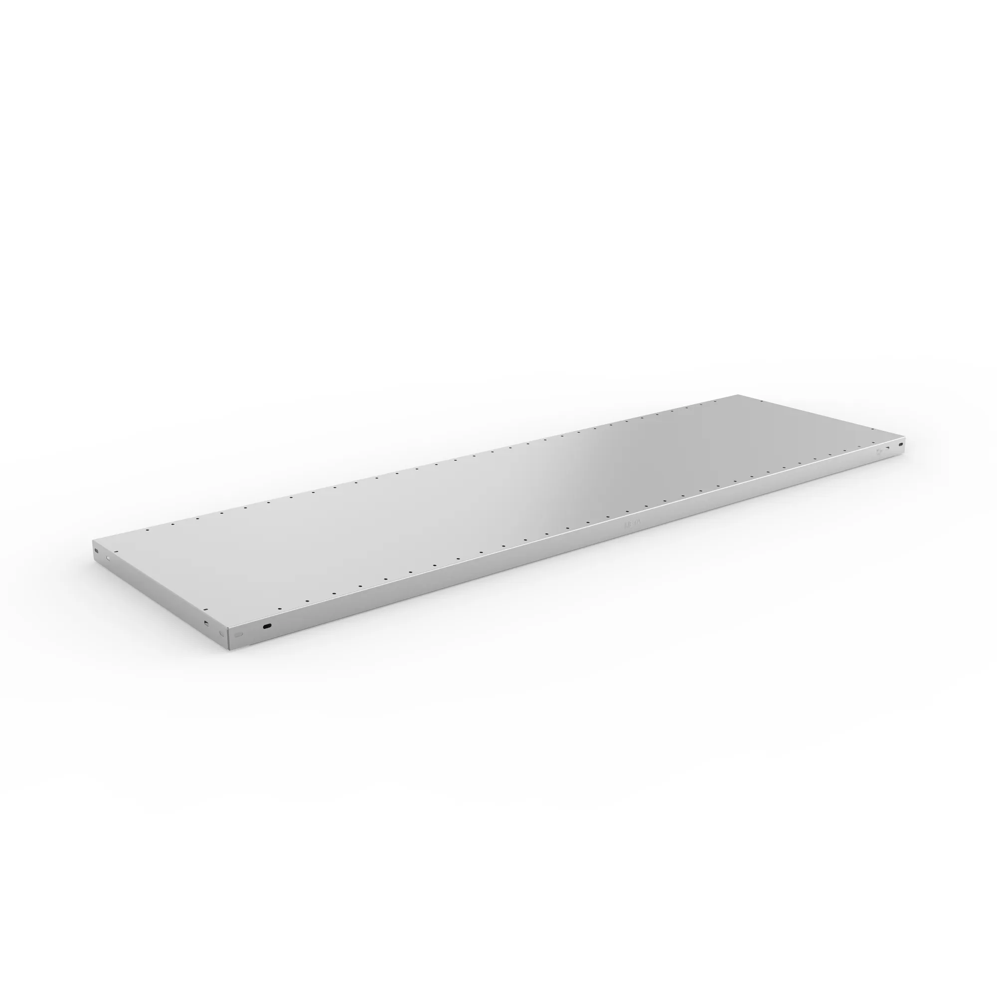 META CLIP, Fachboden MS200, 1700 x 500 mm, verzinkt – Ansicht in Blickhöhe