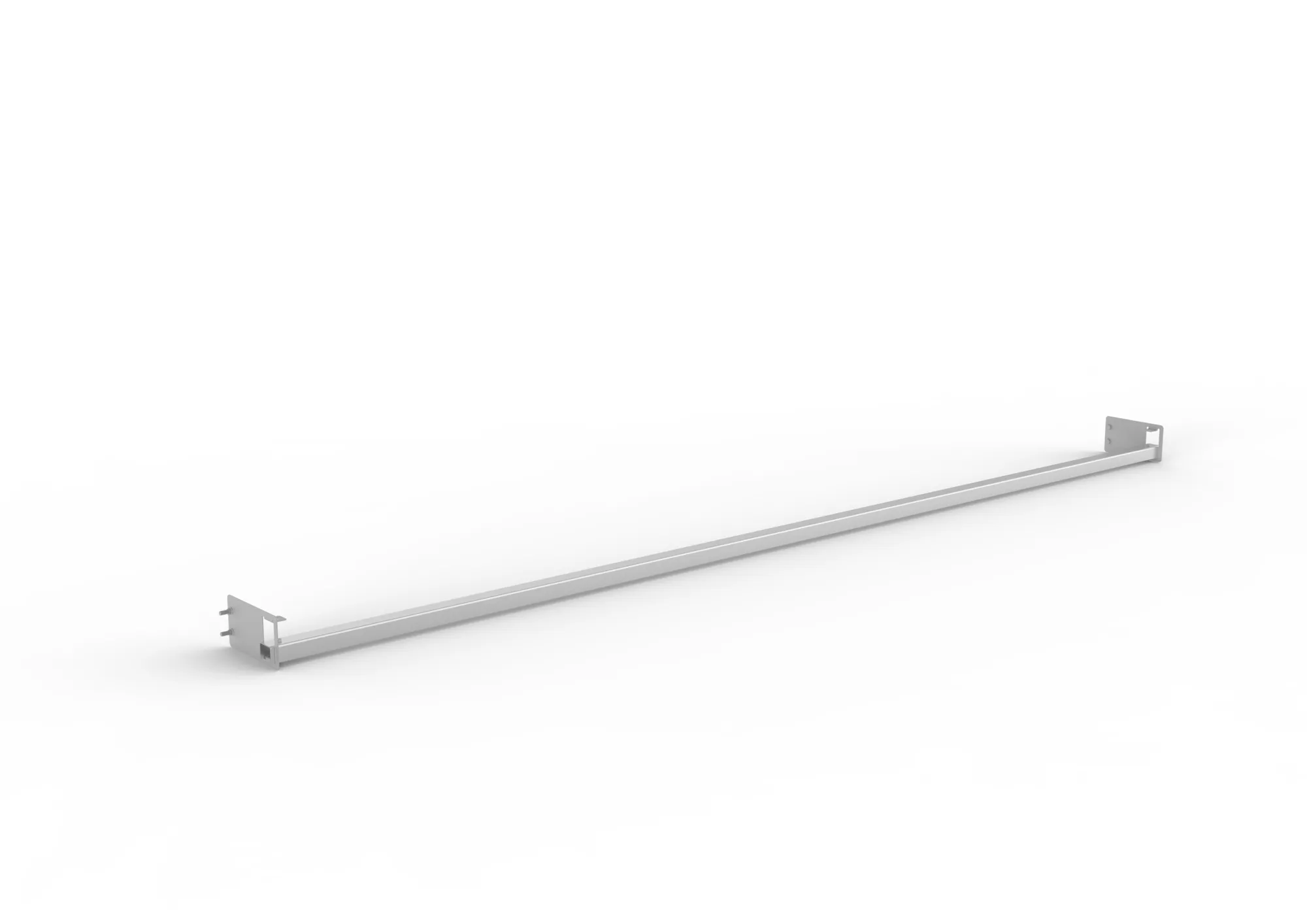 META MULTIPAL, Durchschubsicherung light, 3300 mm, LA 100 mm, verzinkt – Ansicht in Blickhöhe