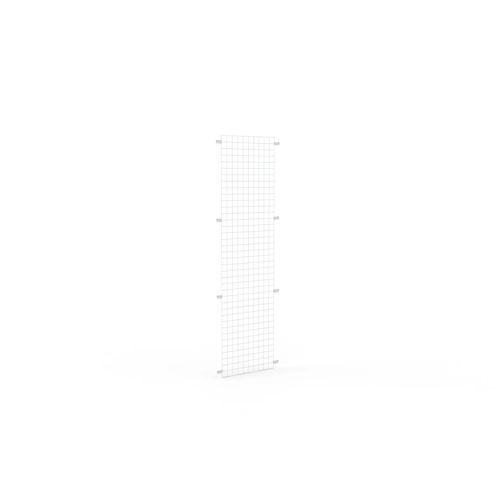META CLIP, Draht-Seitenwand, 2000 x 600 mm, verzinkt – Ansicht in Blickhöhe