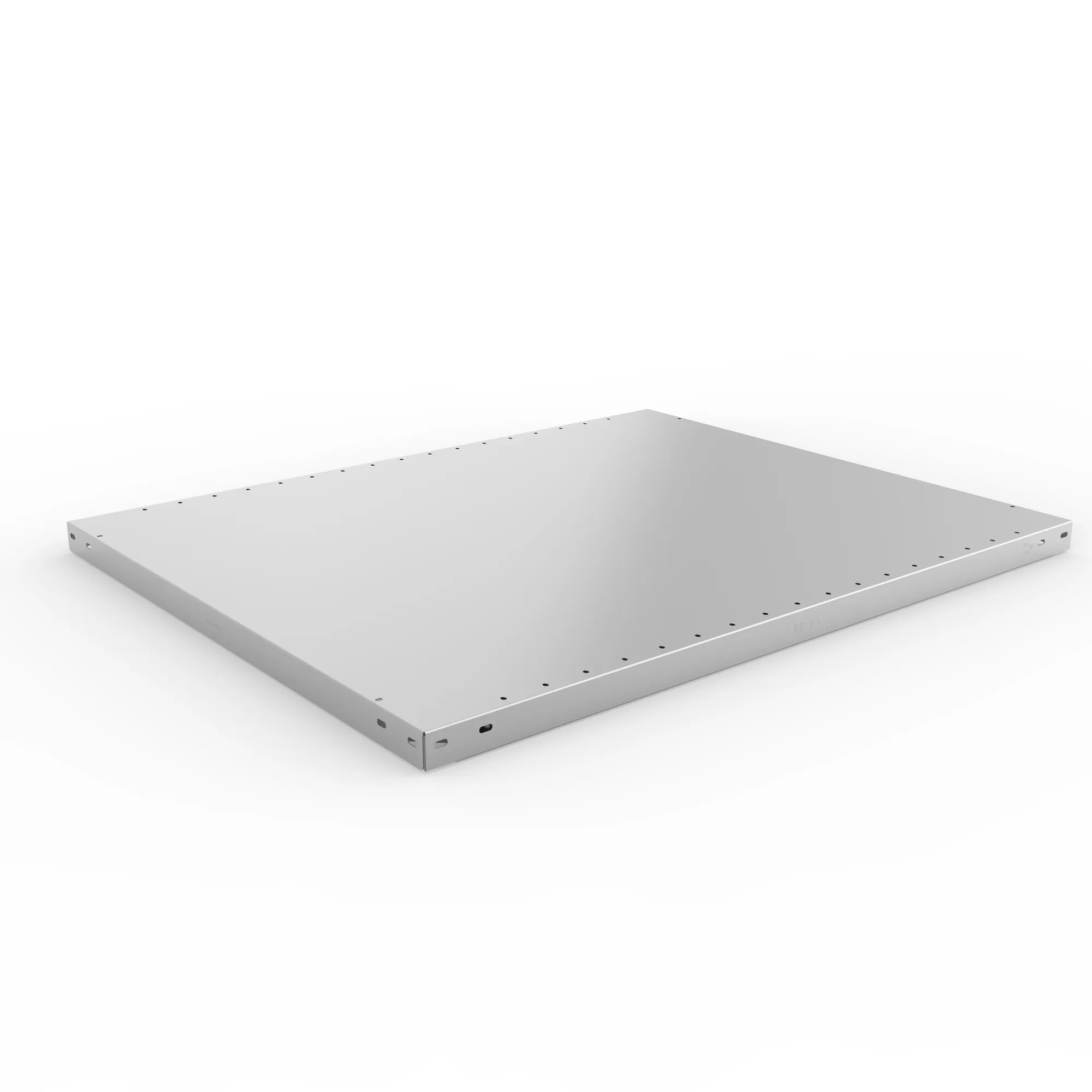 META CLIP, Fachboden MS330, 1000 x 800 mm, verzinkt – Ansicht in Blickhöhe