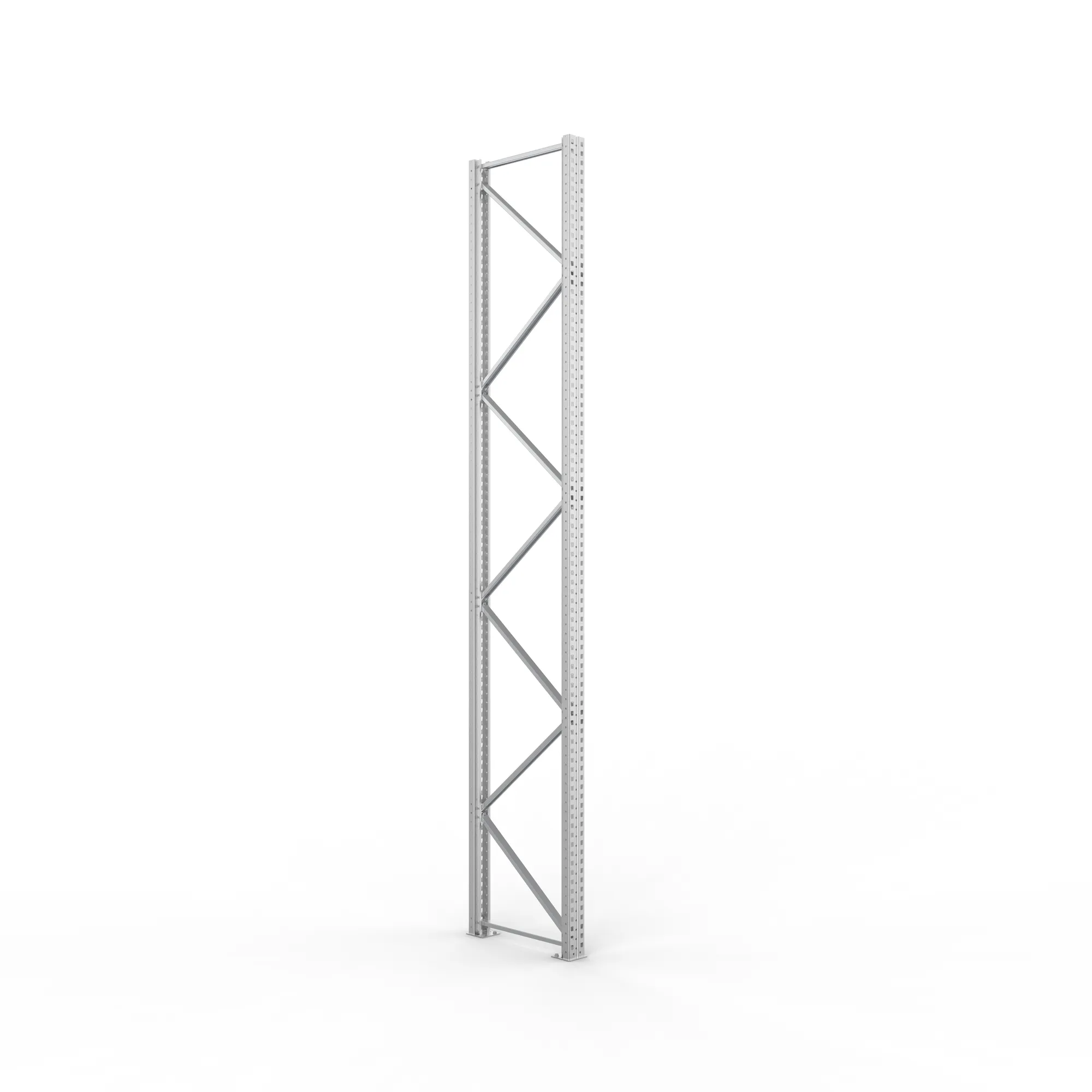 META MULTIPAL, Ständerrahmen, 4400 x 800 mm, 120/20, verzinkt – Ansicht in Blickhöhe