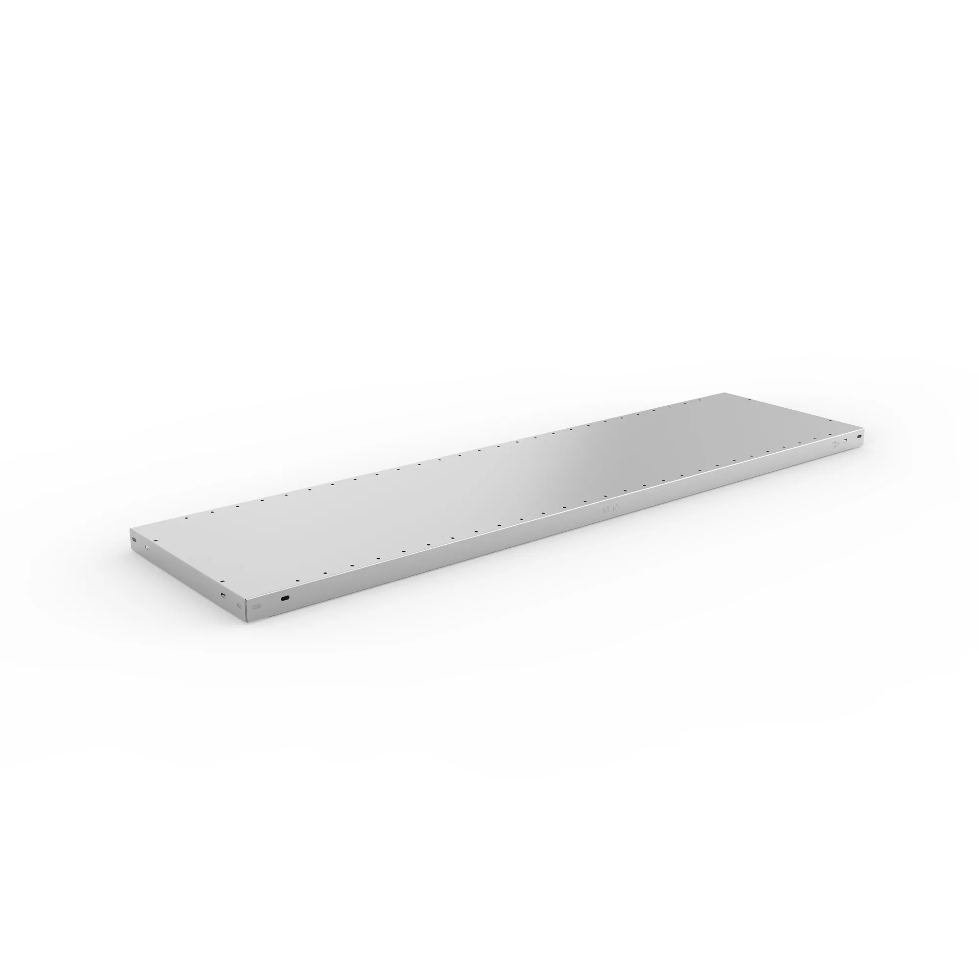 META CLIP, Fachboden MS200, 1500 x 400 mm, verzinkt – Ansicht in Blickhöhe