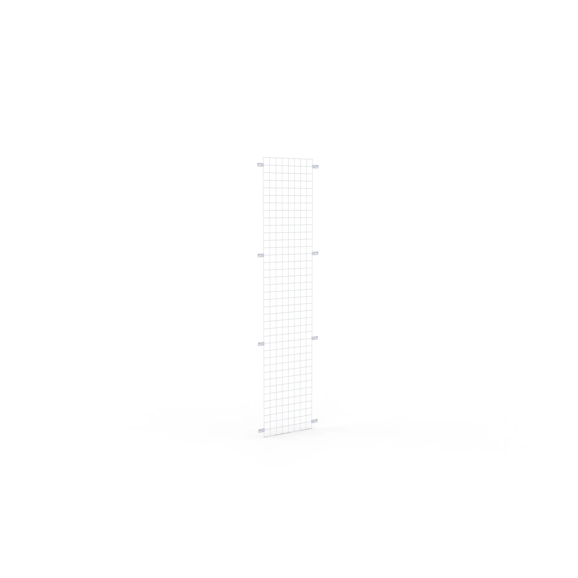 META CLIP, Draht-Seitenwand, 2000 x 500 mm, verzinkt – Ansicht in Blickhöhe