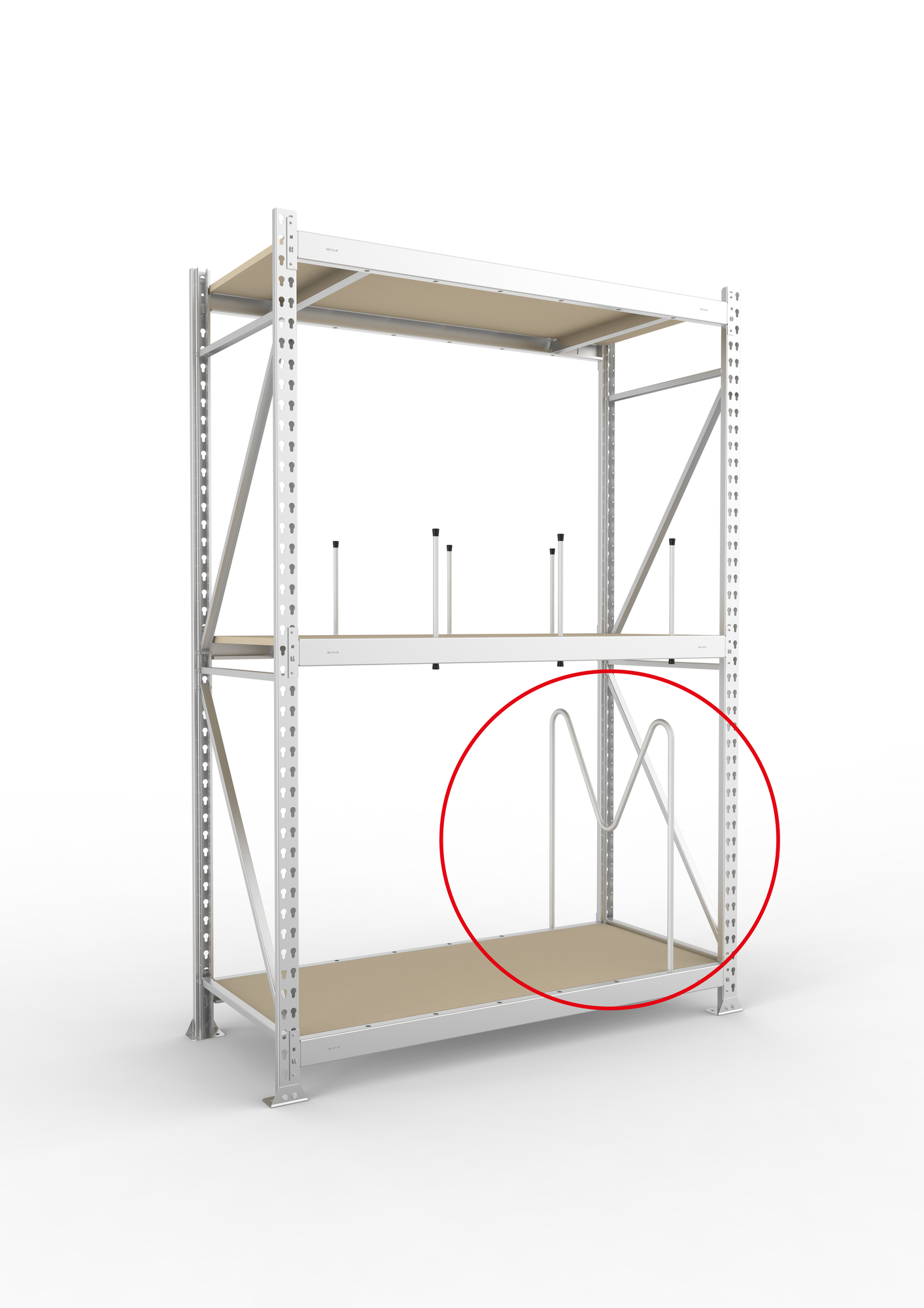 META CLIP/MINI-RACK Trennbügel