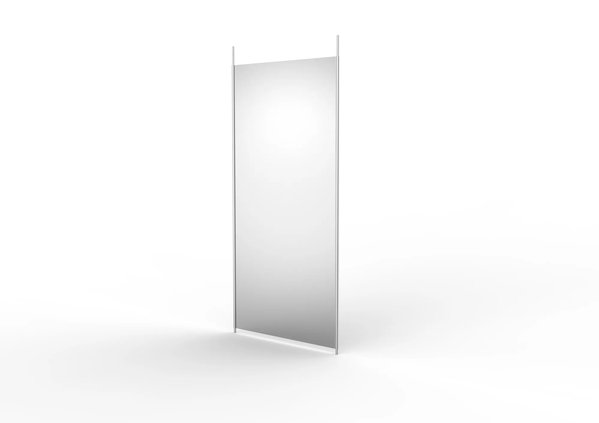 META CLIP, Fachteiler durchgehend, 600 x 300 mm, verzinkt, 10 Stück – Ansicht in Blickhöhe