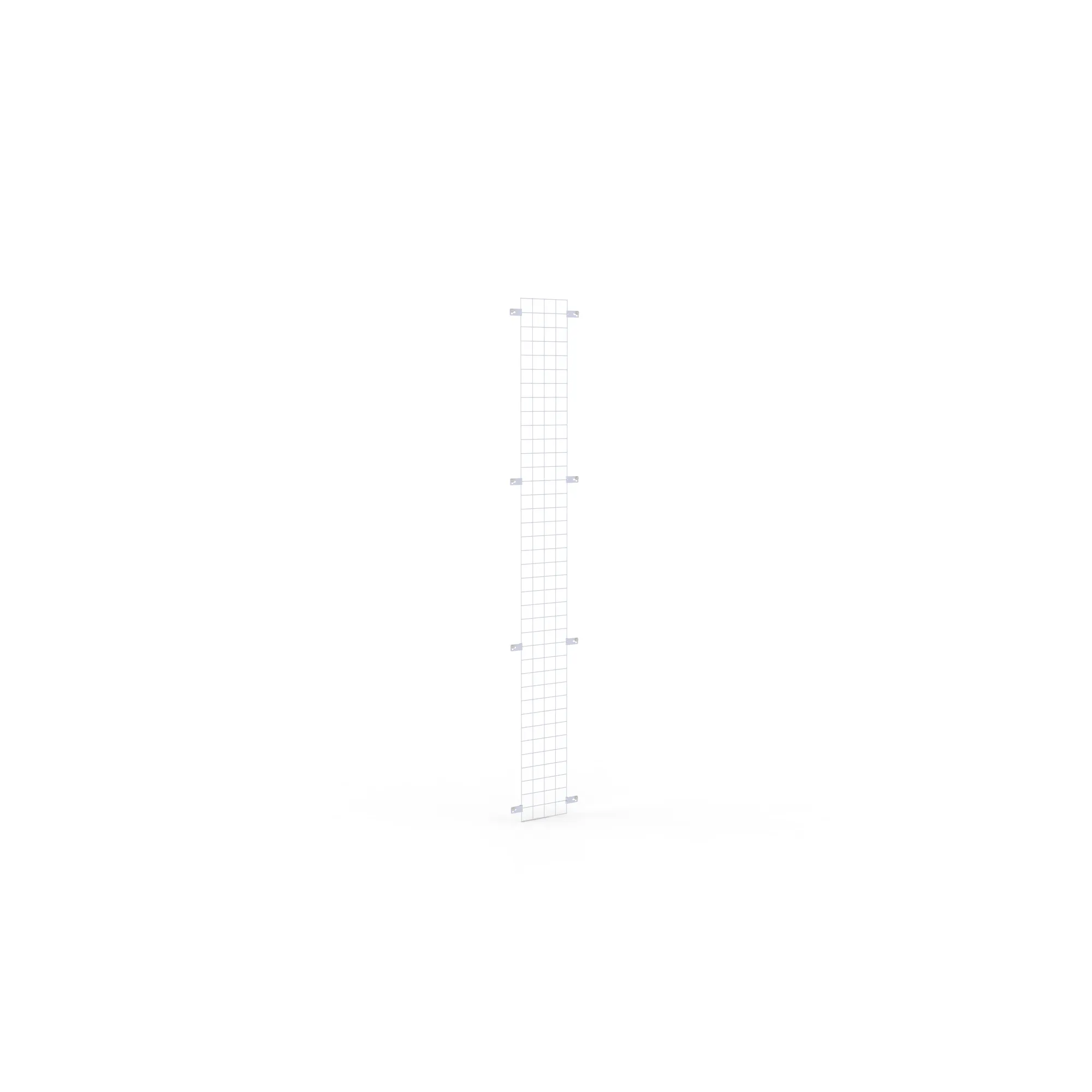 META CLIP, Draht-Seitenwand, 2000 x 300 mm, verzinkt – Ansicht in Blickhöhe