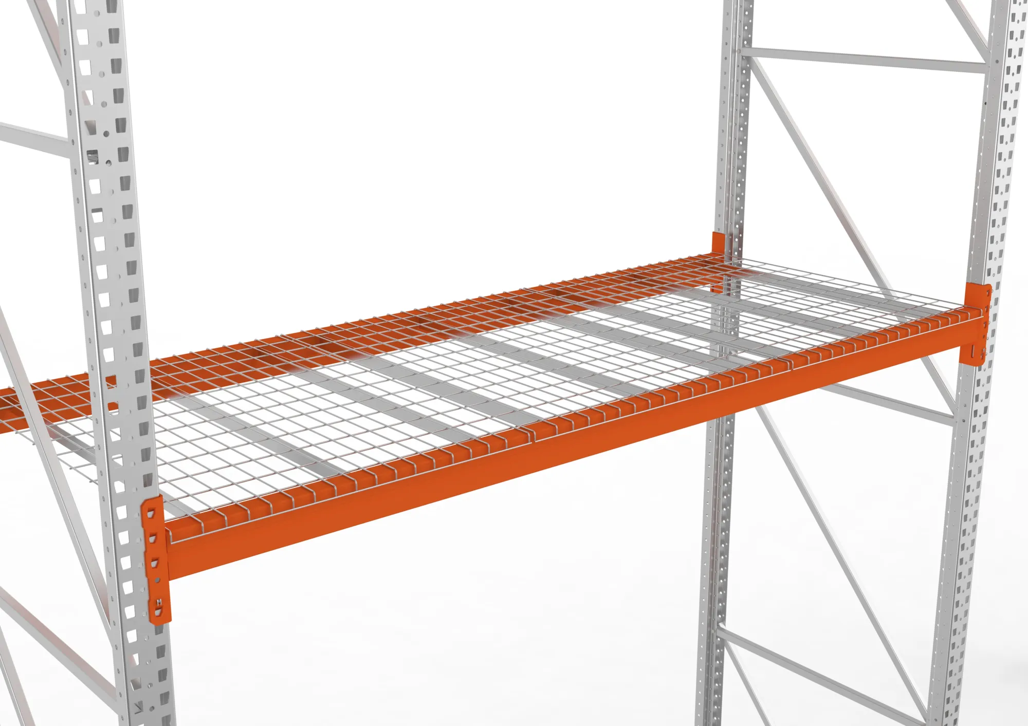 META MULTIPAL, Drahtboden, 2700 x 1100 mm, 900 kg, verzinkt – im eingebauten Zustand