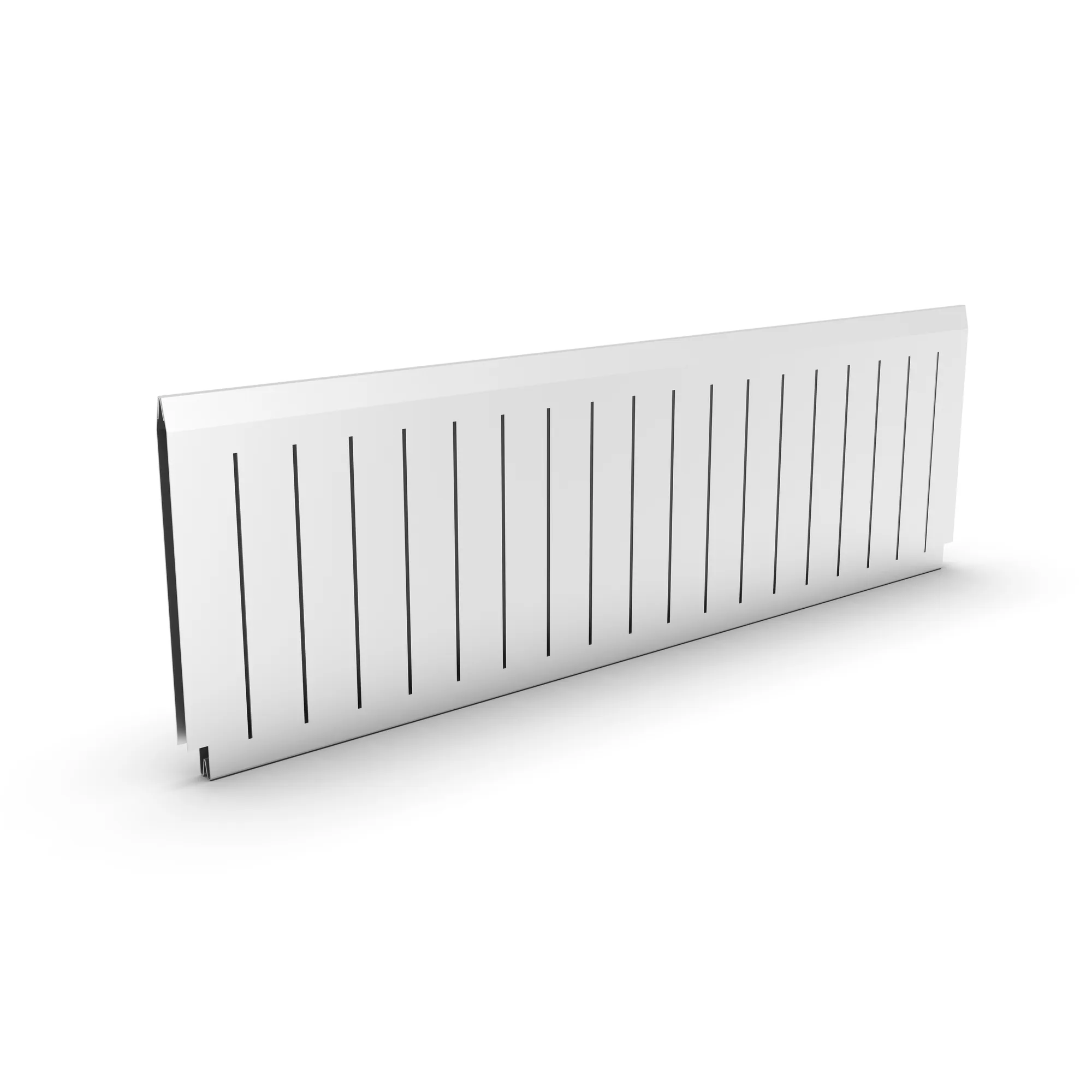 META CLIP, Schubladen-Tiefenteiler, 200 x 600 mm, verzinkt – Ansicht in Blickhöhe