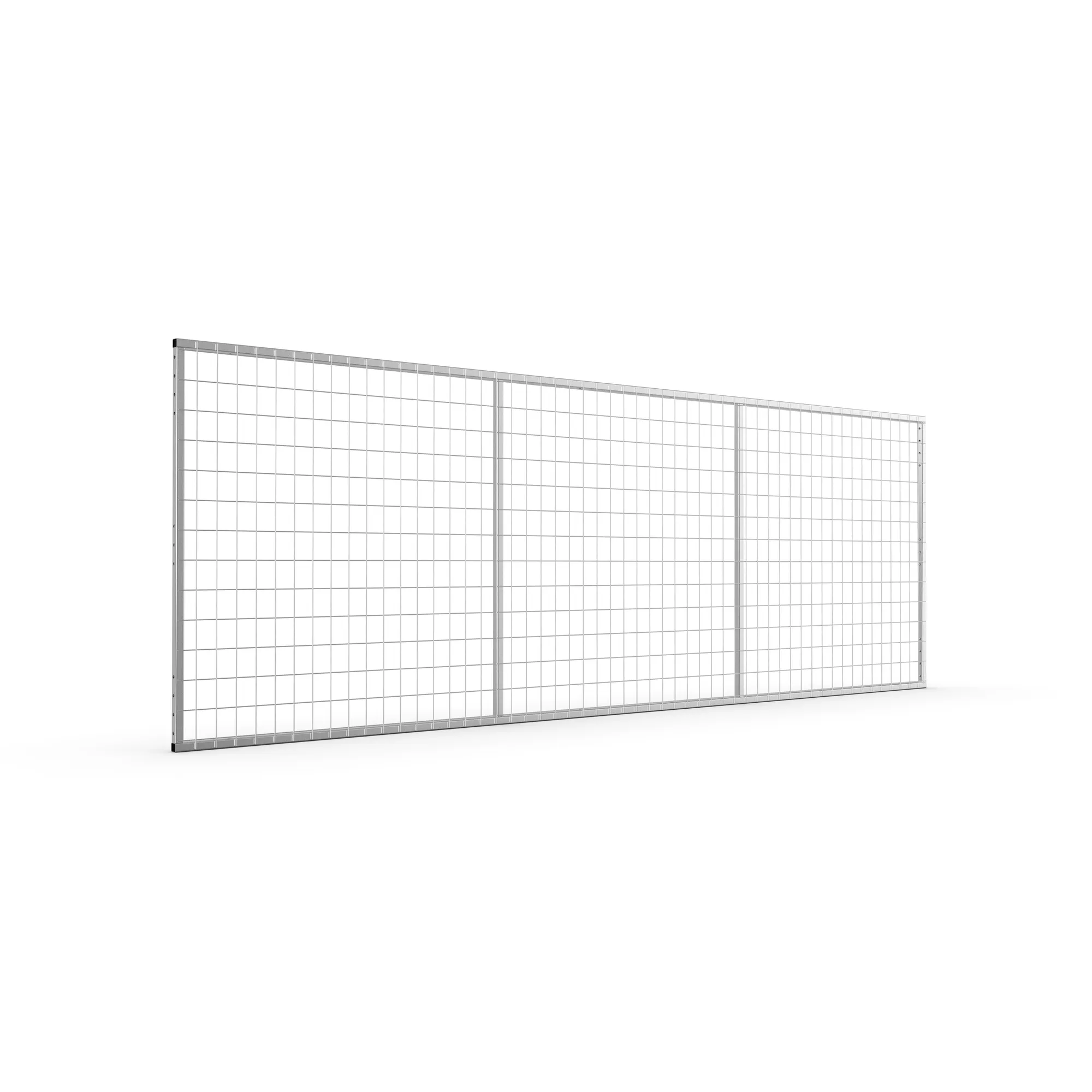 Rückwandgitter QR 1100 x 3300 vzk MULTIPAL ( Masche 60/80/3 ) – Ansicht in Blickhöhe