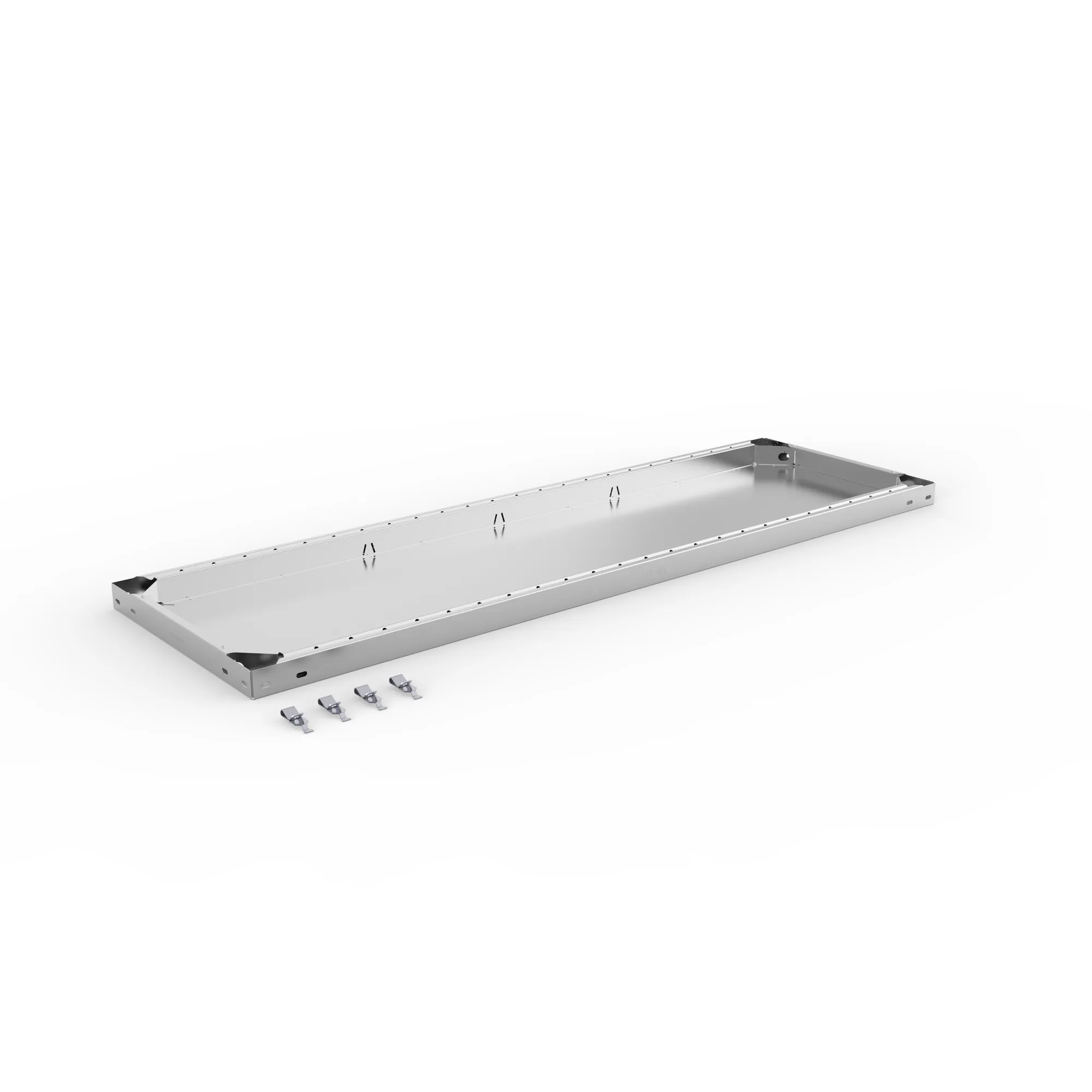 META CLIP, Zusatz-Fachboden, 1300 x 400 mm, 150 kg, verzinkt