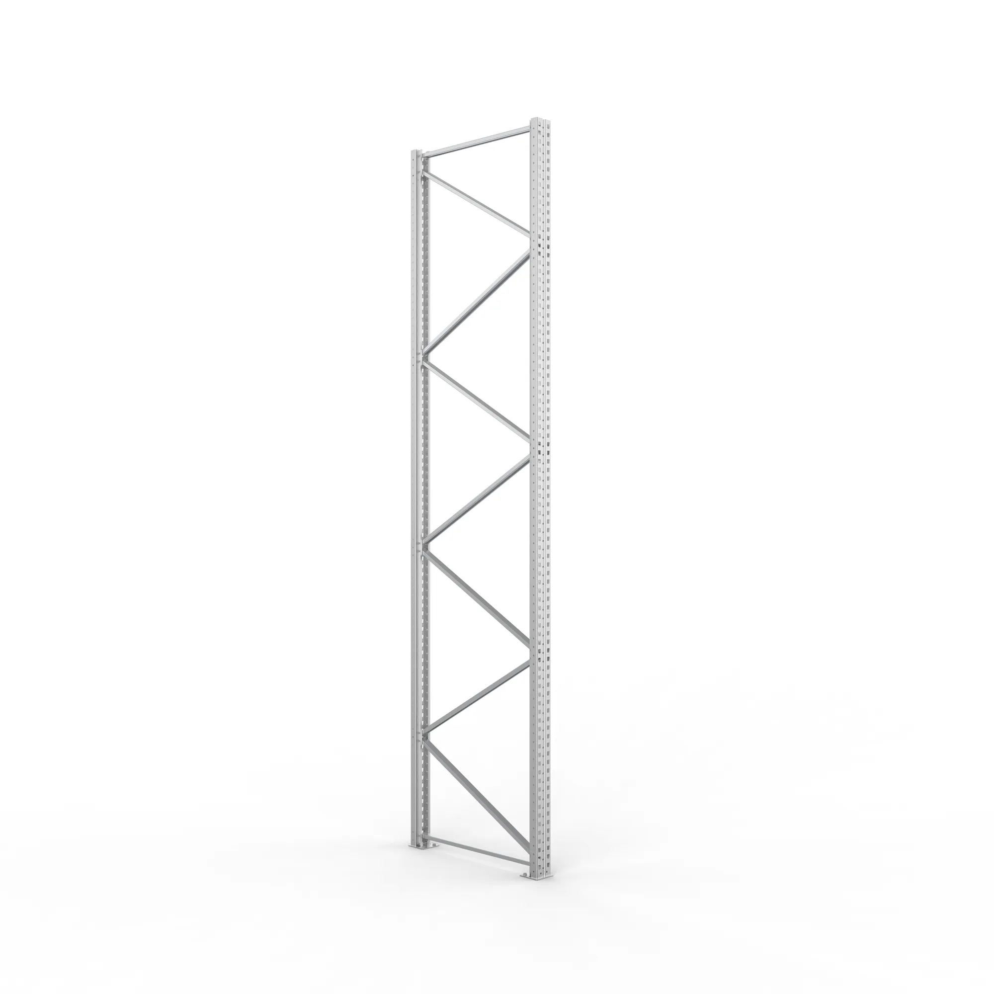 META MULTIPAL, Ständerrahmen, 4400 x 1100 mm, 120/20, verzinkt – Ansicht in Blickhöhe
