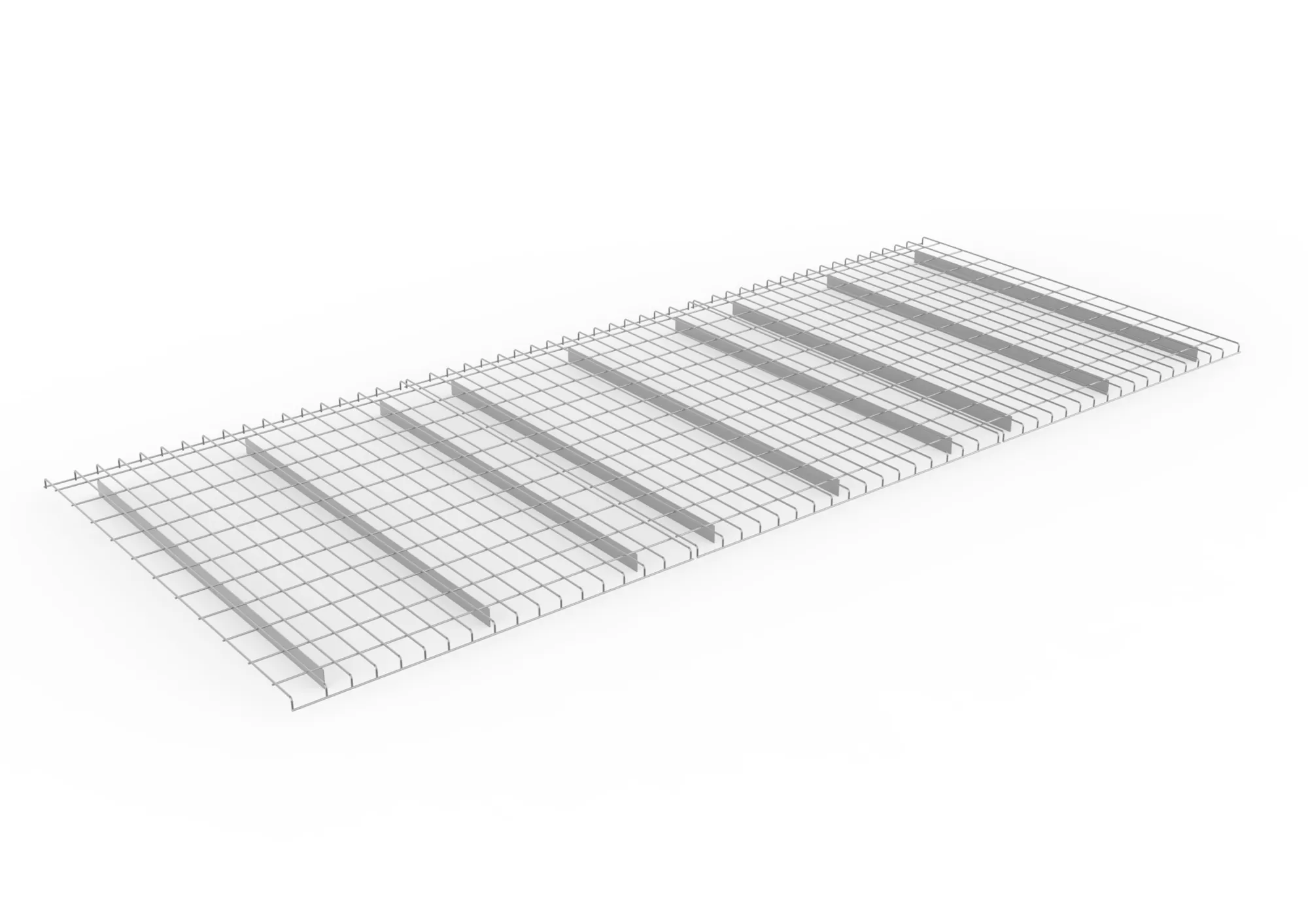 META MULTIPAL, Drahtboden Einzelelement, 890 x 1100 mm, 500 kg/m², verzinkt – Ansicht in Blickhöhe