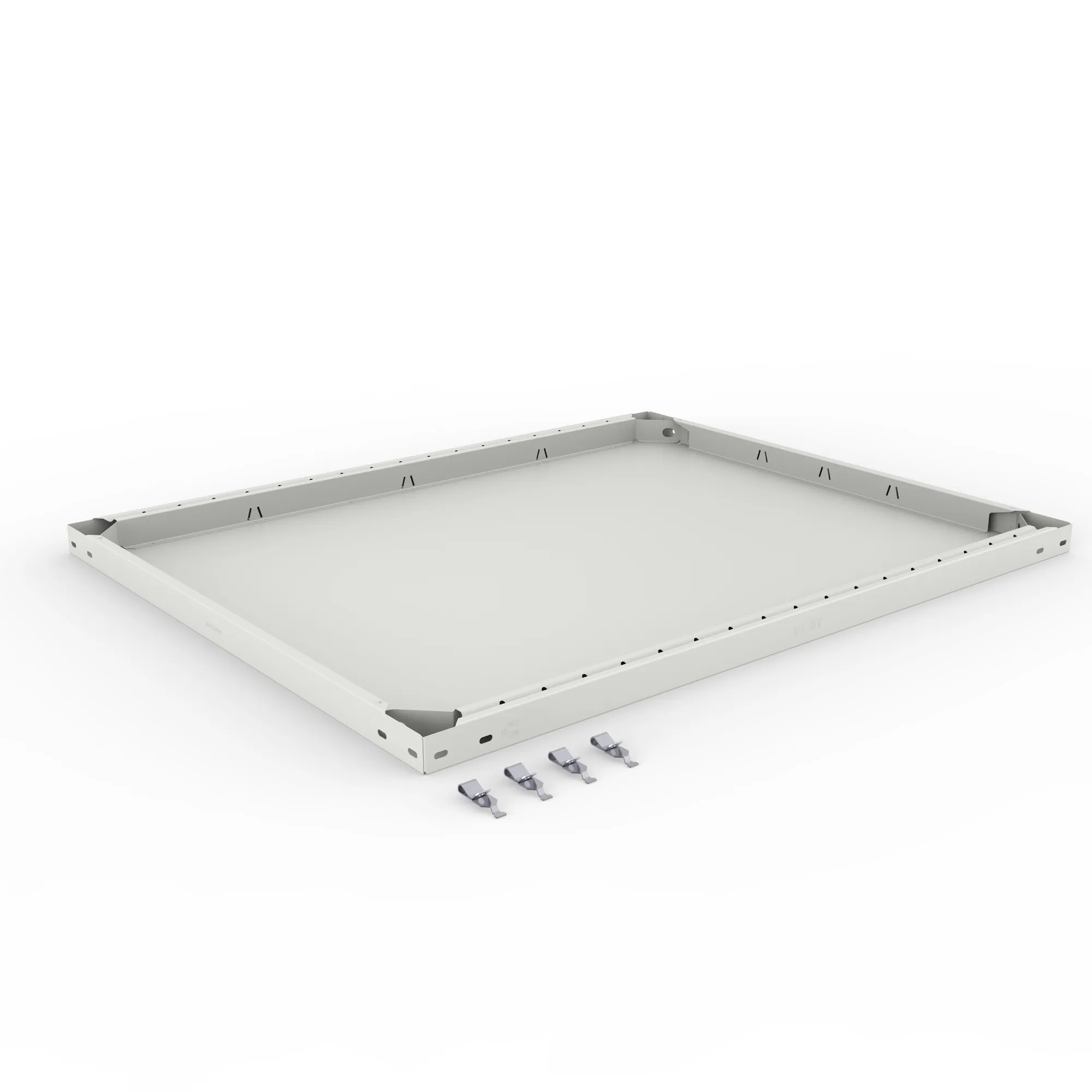 META CLIP, Zusatz-Fachboden, 1000 x 800 mm, 230 kg, RAL 7035