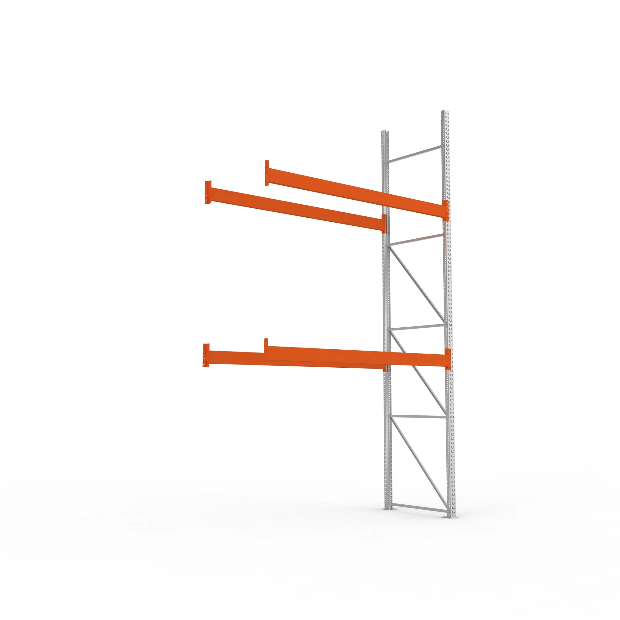 META MULTIPAL, Gefahrstoffregal KTC, Anbauregal, 4900 x 2700 x 1100 mm, Fachlast 3510 kg, 3 Ebenen – Ansicht von unten