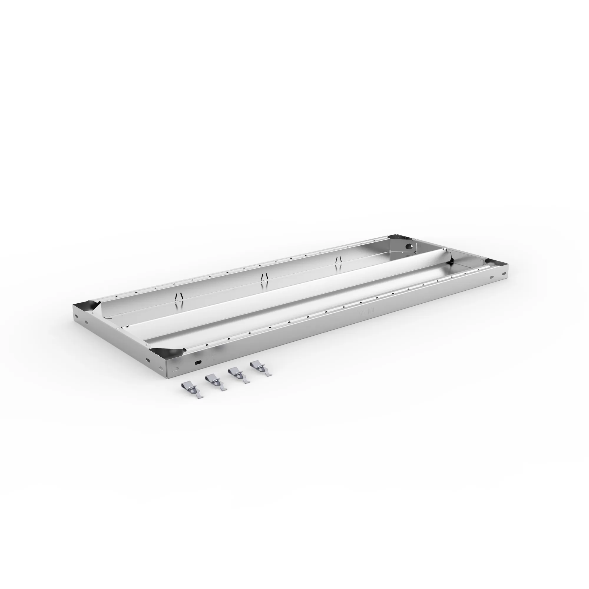 META CLIP, Zusatz-Fachboden, 1000 x 400 mm, 330 kg, verzinkt