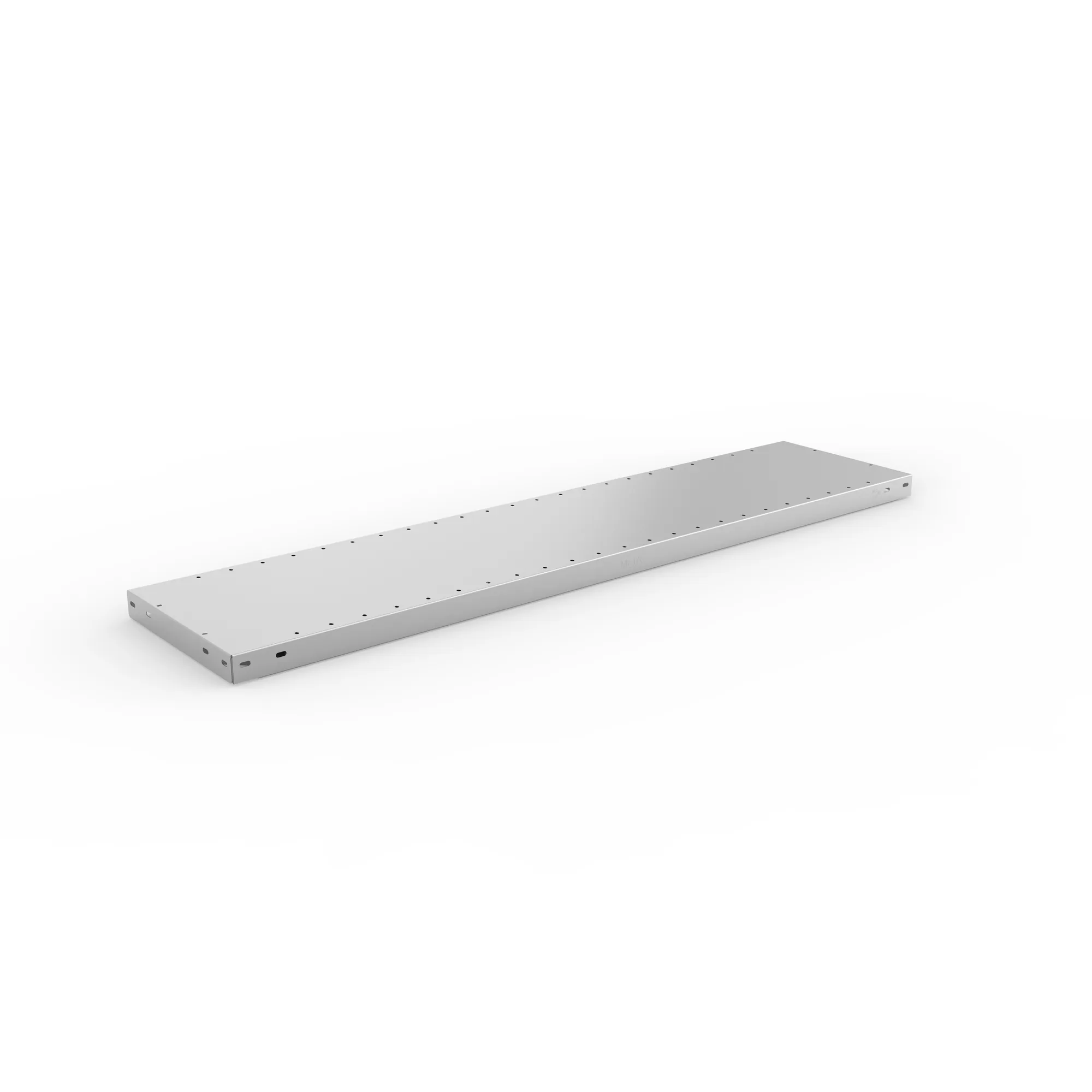 META CLIP, Fachboden MS230, 1300 x 300 mm, verzinkt – Ansicht in Blickhöhe