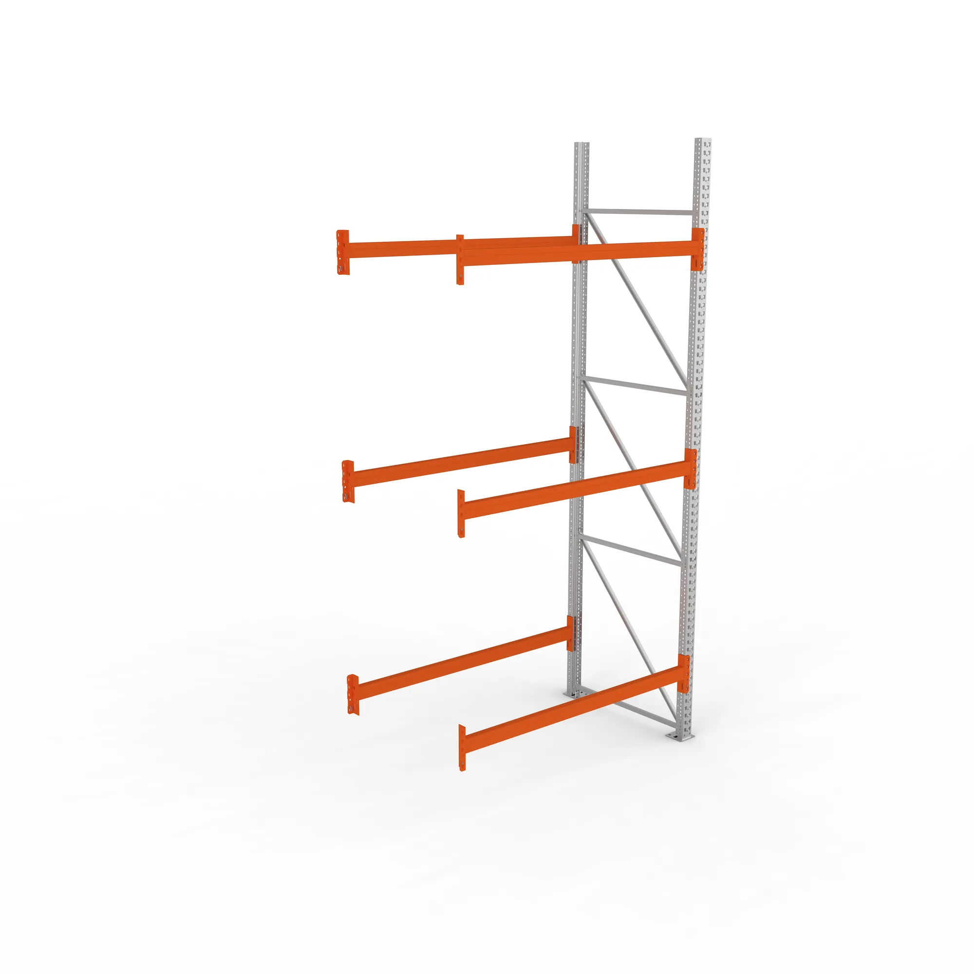 META MULTIPAL, Gefahrstoffregal, Anbauregal, 3800 x 1825 x 1100 mm, Fachlast 2160 kg, 3 Ebenen – Ansicht von oben