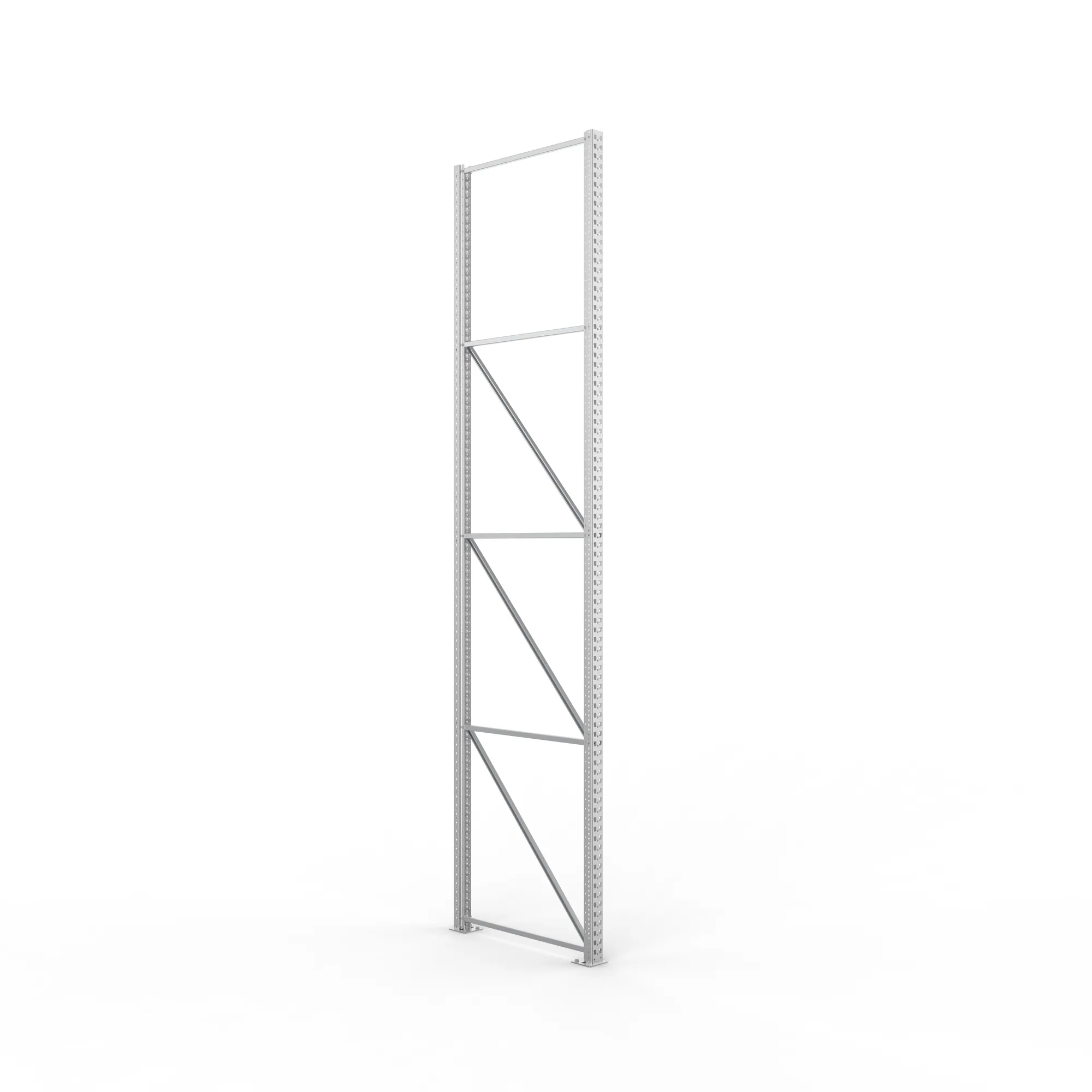 META MULTIPAL, Ständerrahmen, 4400 x 1100 mm, 85/20, verzinkt – Ansicht in Blickhöhe