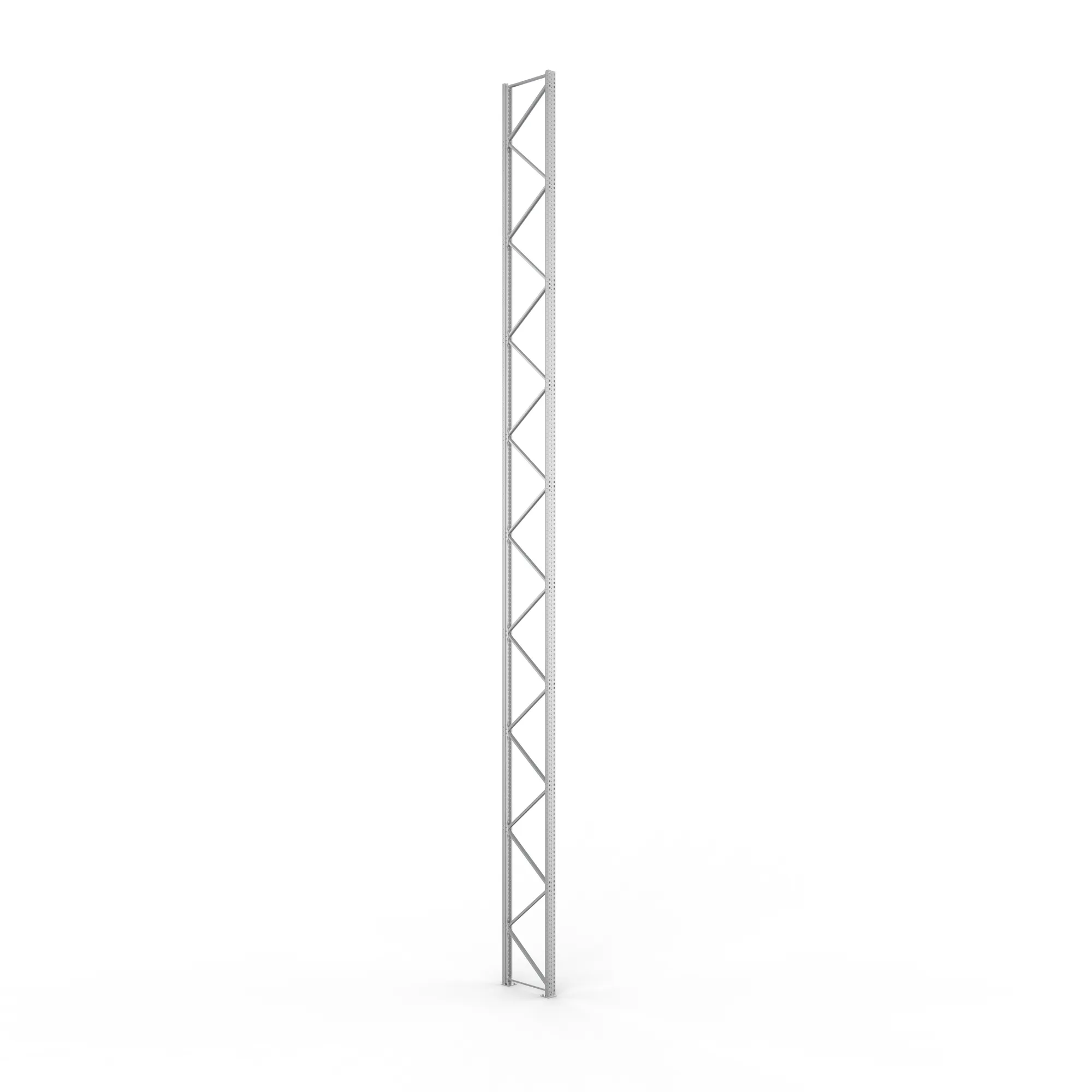 META MULTIPAL, Ständerrahmen, 11.000 x 800 mm, 120/20, verzinkt – Ansicht in Blickhöhe