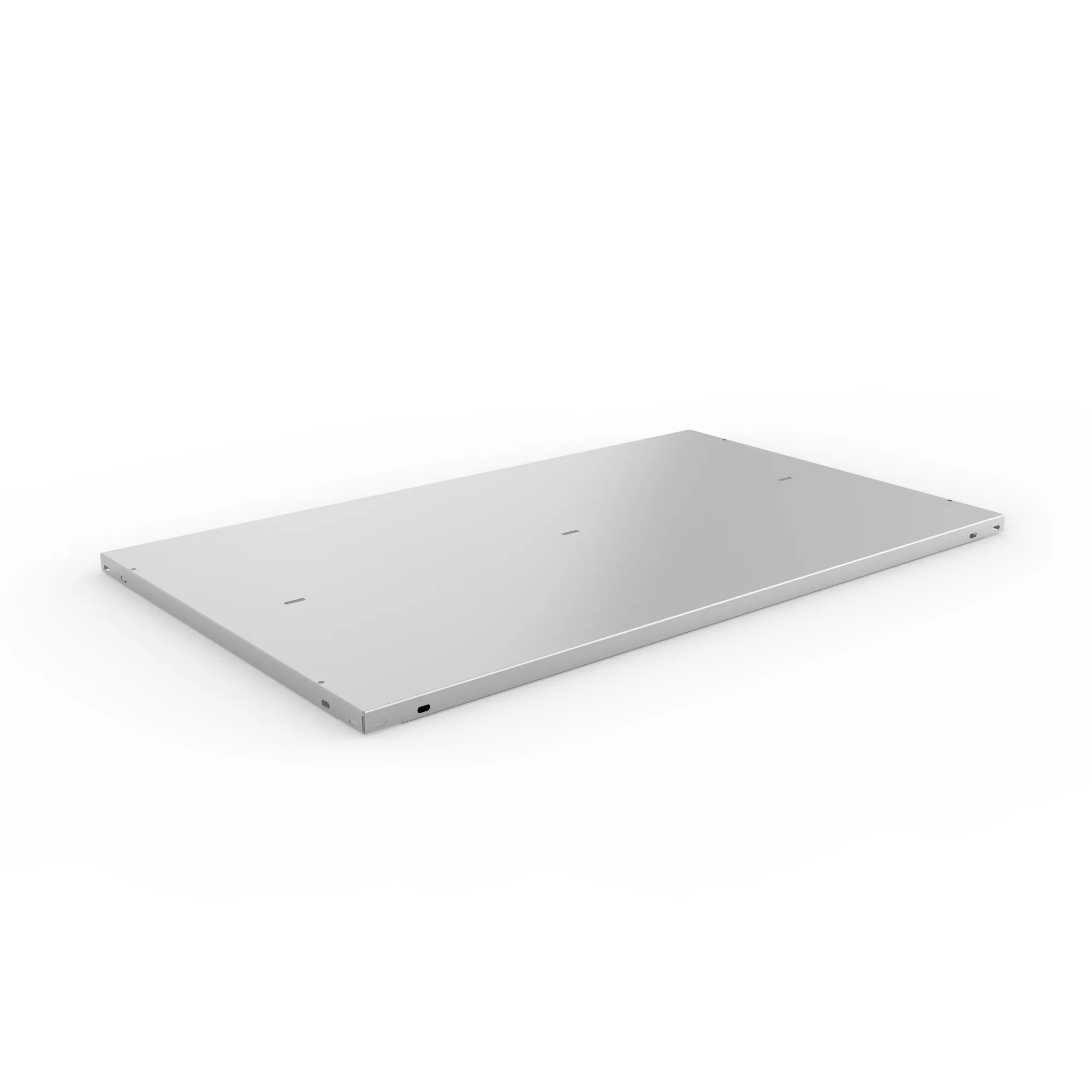 META COMPACT, Fachboden COMPACT, 1000 x 600 mm, verzinkt – Ansicht in Blickhöhe