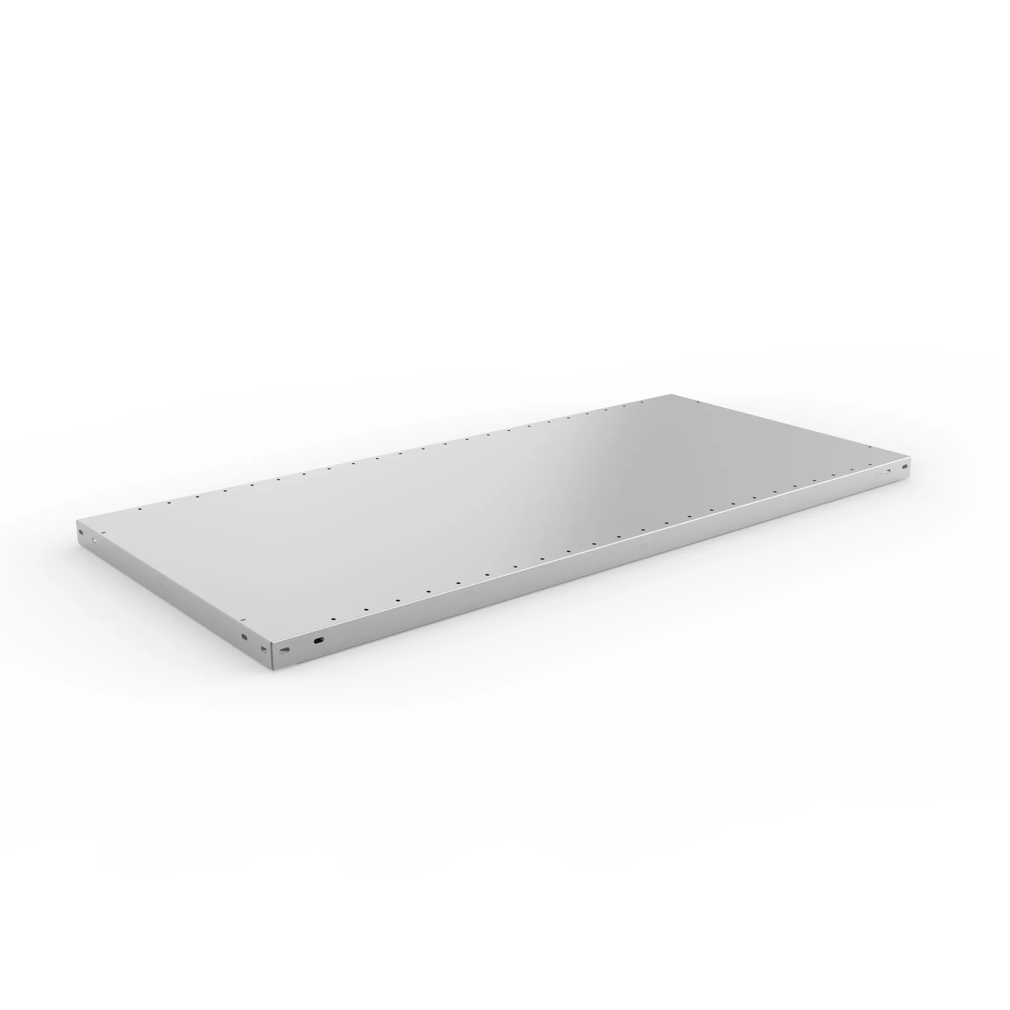 META CLIP, Fachboden MS330, 1300 x 600 mm, verzinkt – Ansicht in Blickhöhe