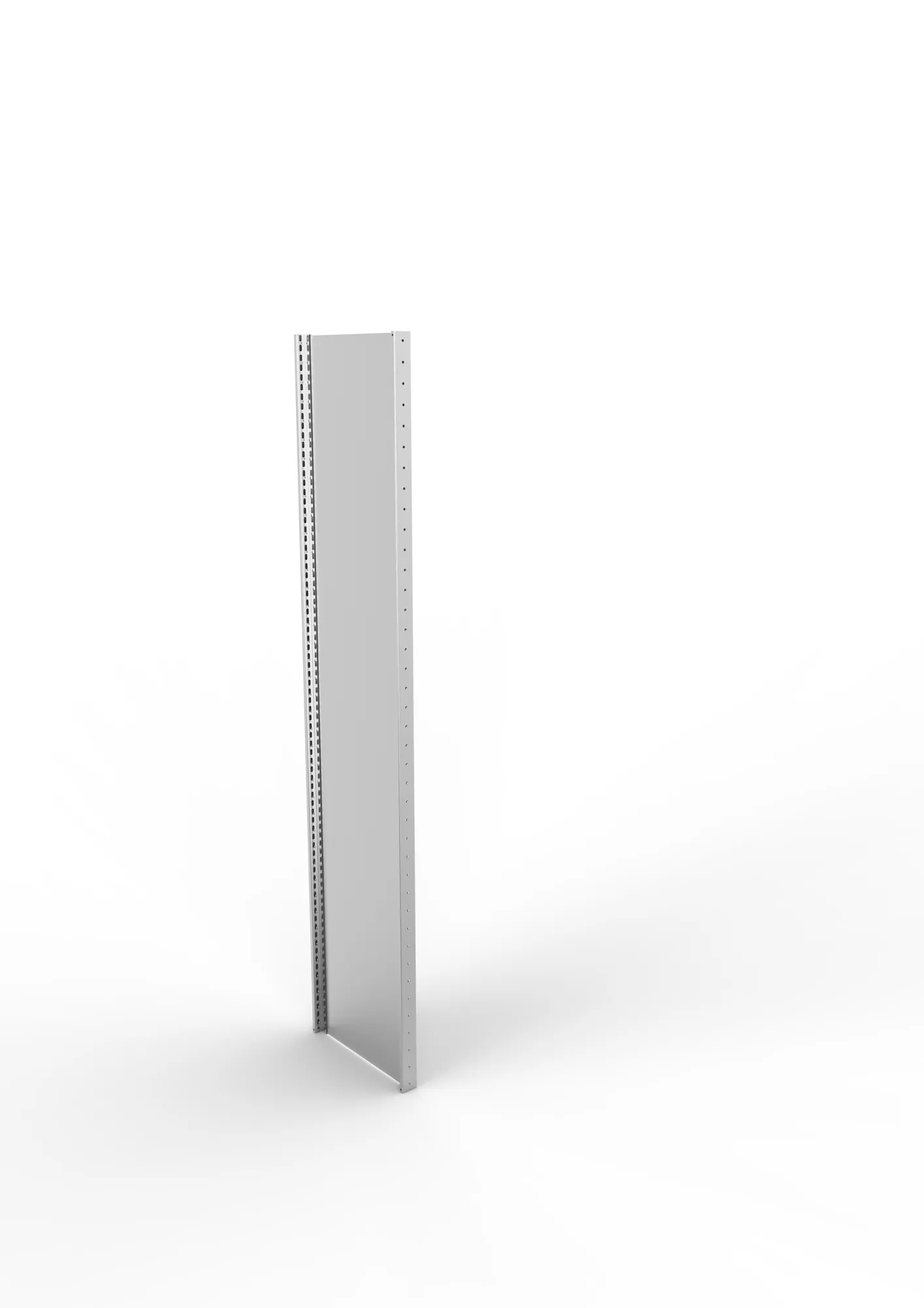 META CLIP, Ständerrahmen Vollwand, 2000 x 400 mm, verzinkt