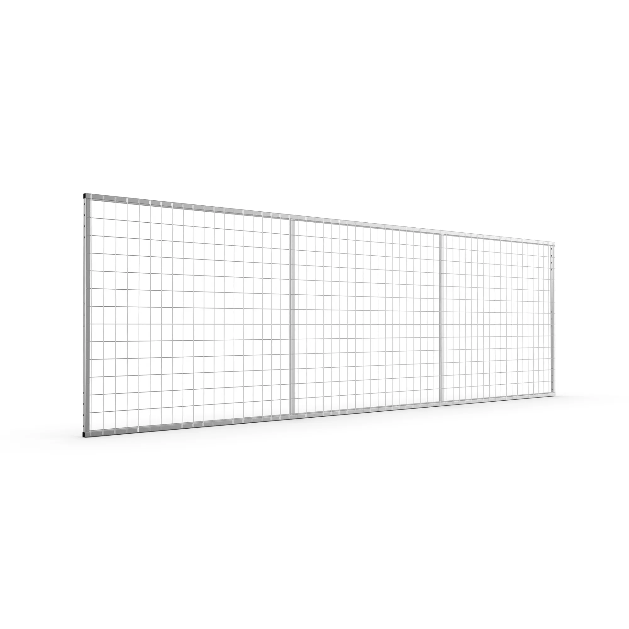 Rückwandgitter QR 1100 x 3600 vzk MULTIPAL ( Masche 60/80/3 ) – Ansicht in Blickhöhe