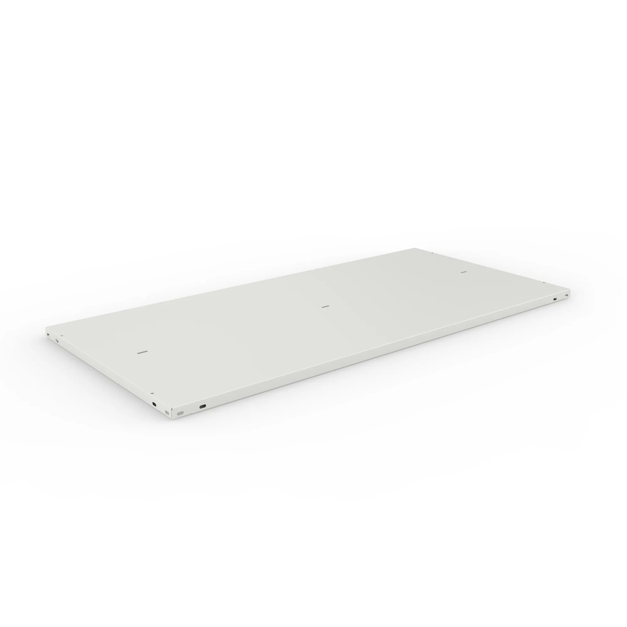 META COMPACT, Fachboden COMPACT, 1250 x 600 mm, RAL 7035 – Ansicht in Blickhöhe