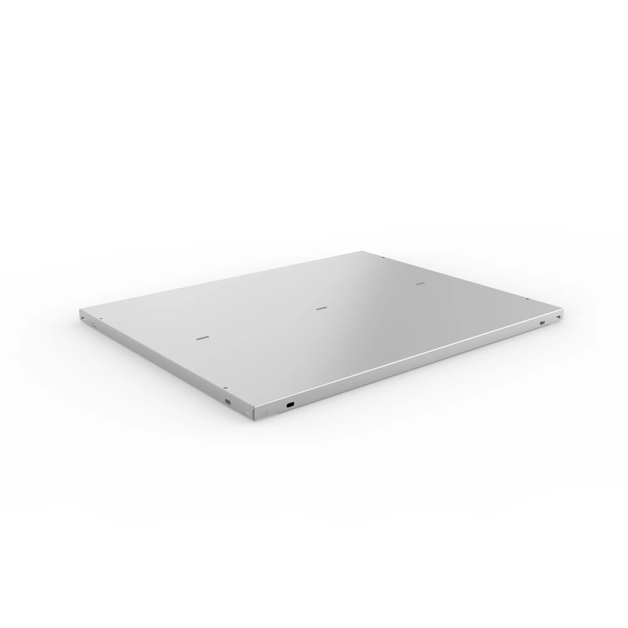 META COMPACT, Fachboden COMPACT, 750 x 600 mm, verzinkt – Ansicht in Blickhöhe