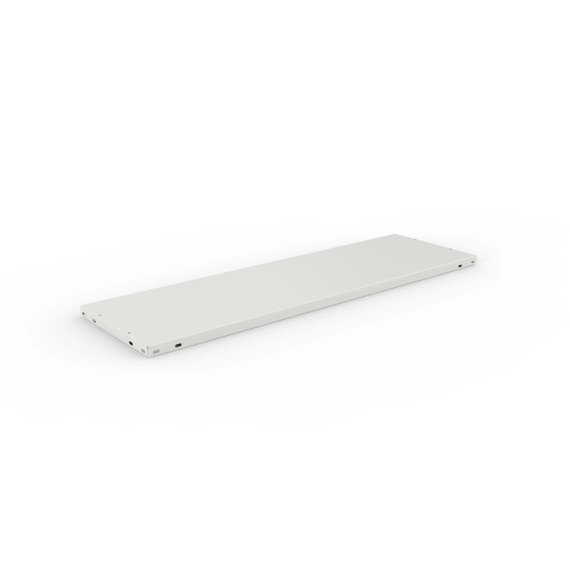 META COMPACT, Fachboden COMPACT, 1000 x 300 mm, RAL 7035 – Ansicht in Blickhöhe