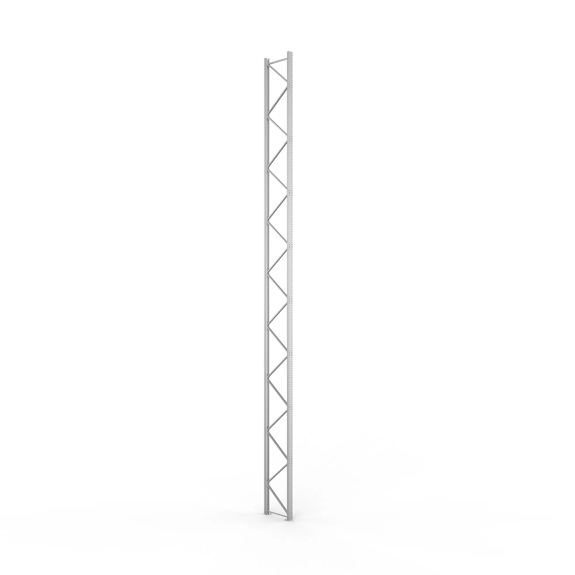 META MULTIPAL, Ständerrahmen, 10.400 x 800 mm, 120/20, verzinkt – Ansicht in Blickhöhe