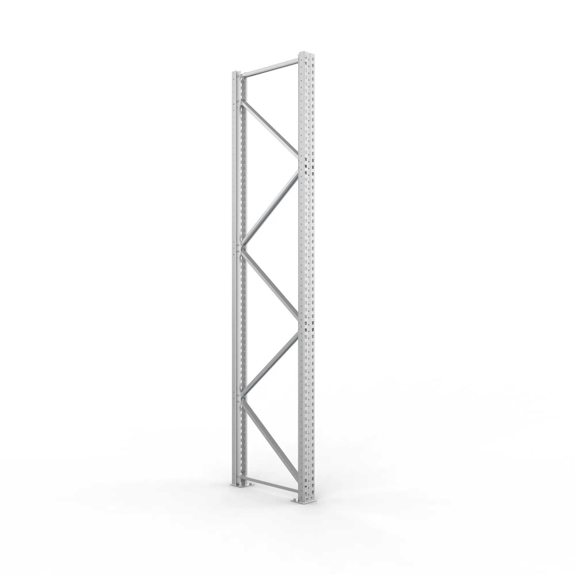 META MULTIPAL, Ständerrahmen, 3300 x 800 mm, 120/20, verzinkt – Ansicht in Blickhöhe