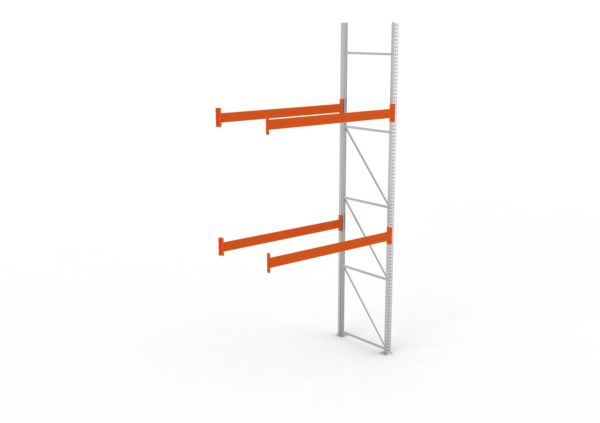 META MULTIPAL, Gefahrstoffregal KTC, Anbauregal, 4900 x 2225 x 1100 mm, Fachlast 2800 kg, 3 Ebenen – Ansicht von oben