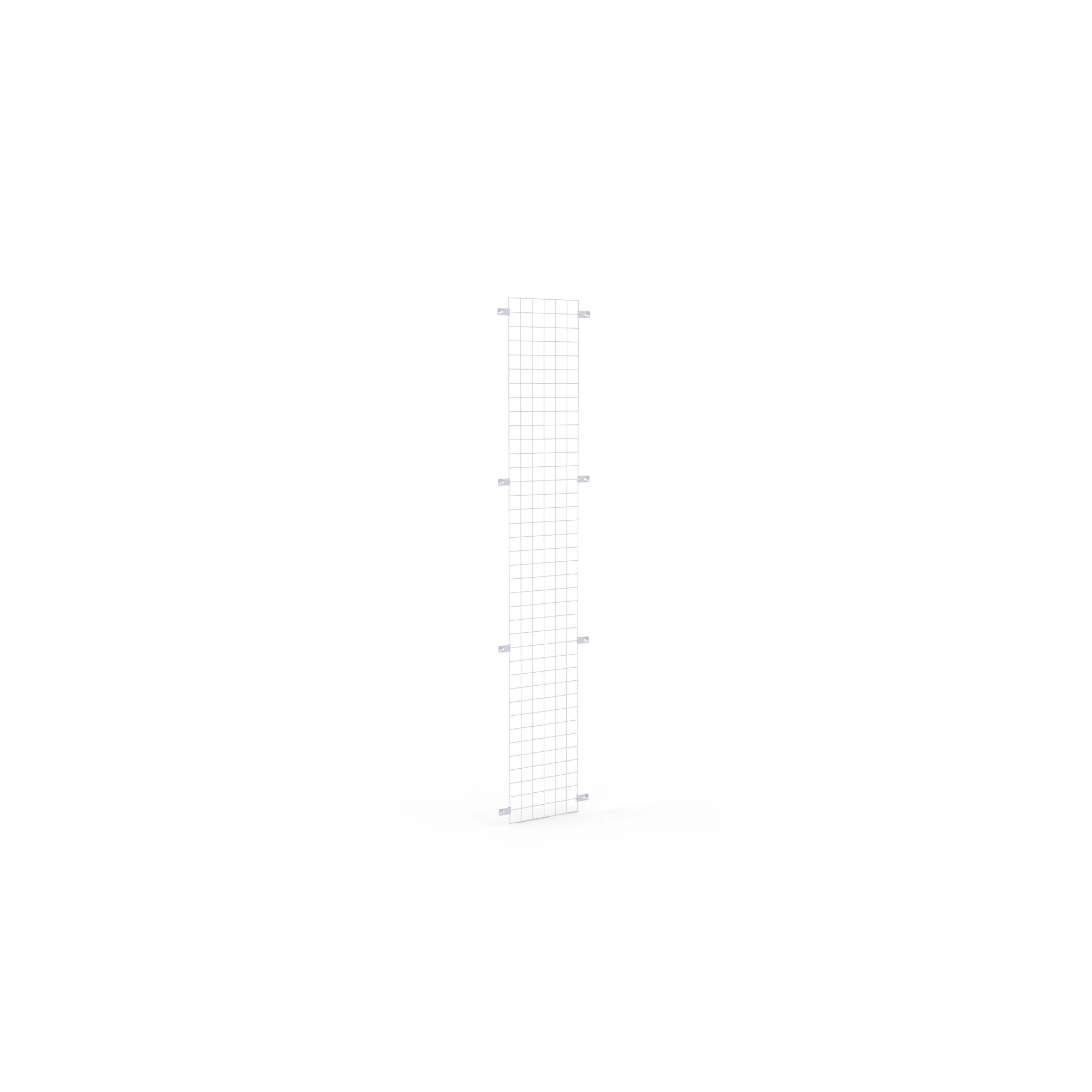 META CLIP, Draht-Seitenwand, 2000 x 400 mm, verzinkt – Ansicht in Blickhöhe