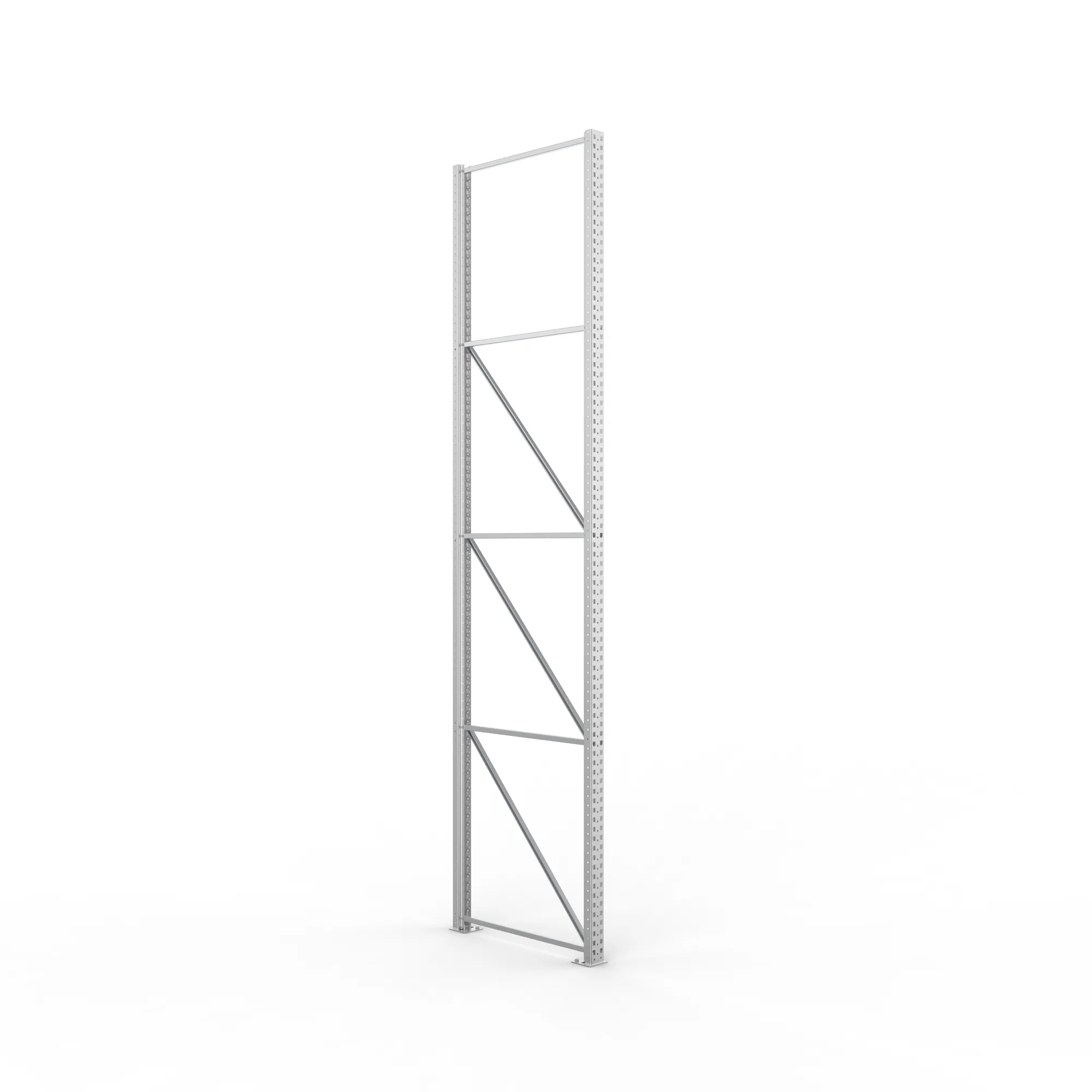 META MULTIPAL, Ständerrahmen, 4400 x 1100 mm, 100/20, verzinkt – Ansicht in Blickhöhe