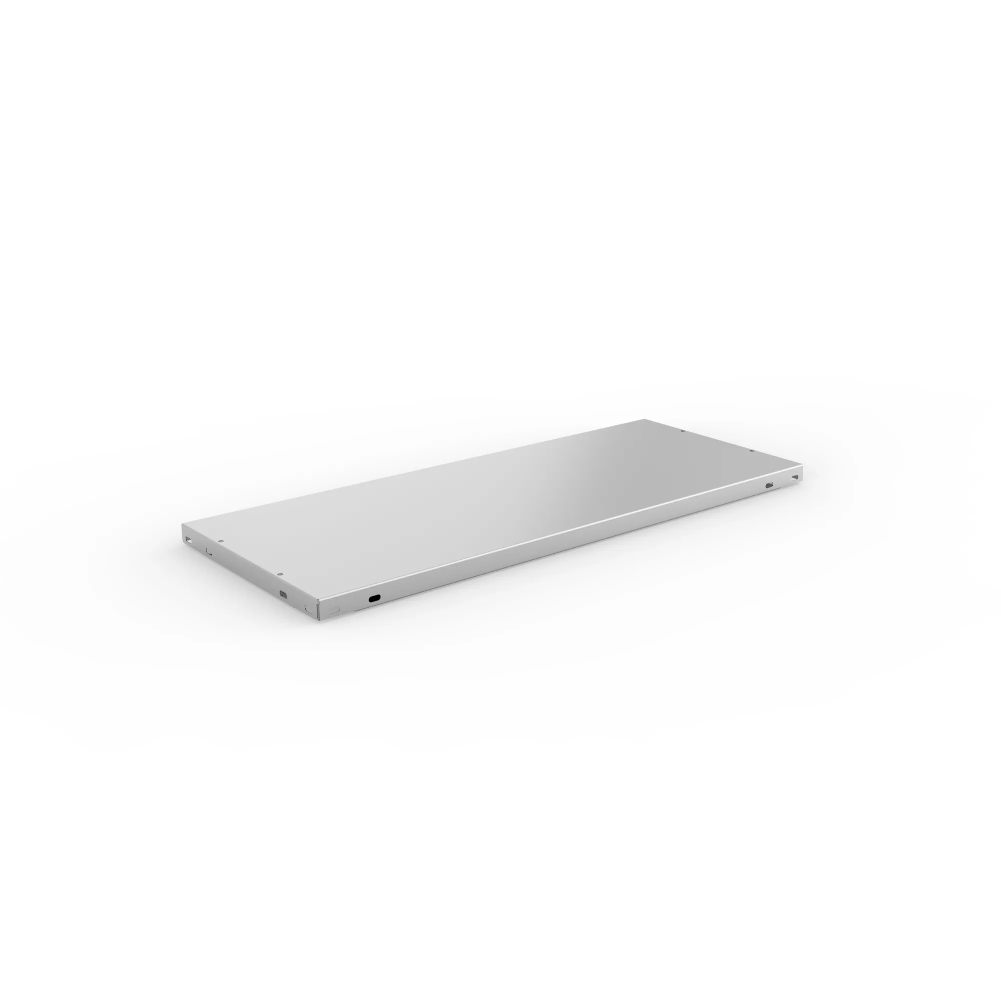 META COMPACT, Fachboden COMPACT, 750 x 300 mm, verzinkt – Ansicht in Blickhöhe