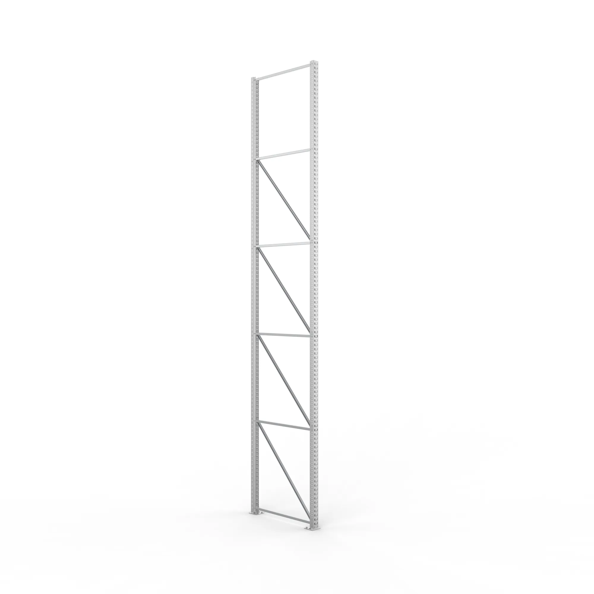 META MULTIPAL, Ständerrahmen, 5500 x 1100 mm, 85/20, verzinkt – Ansicht in Blickhöhe