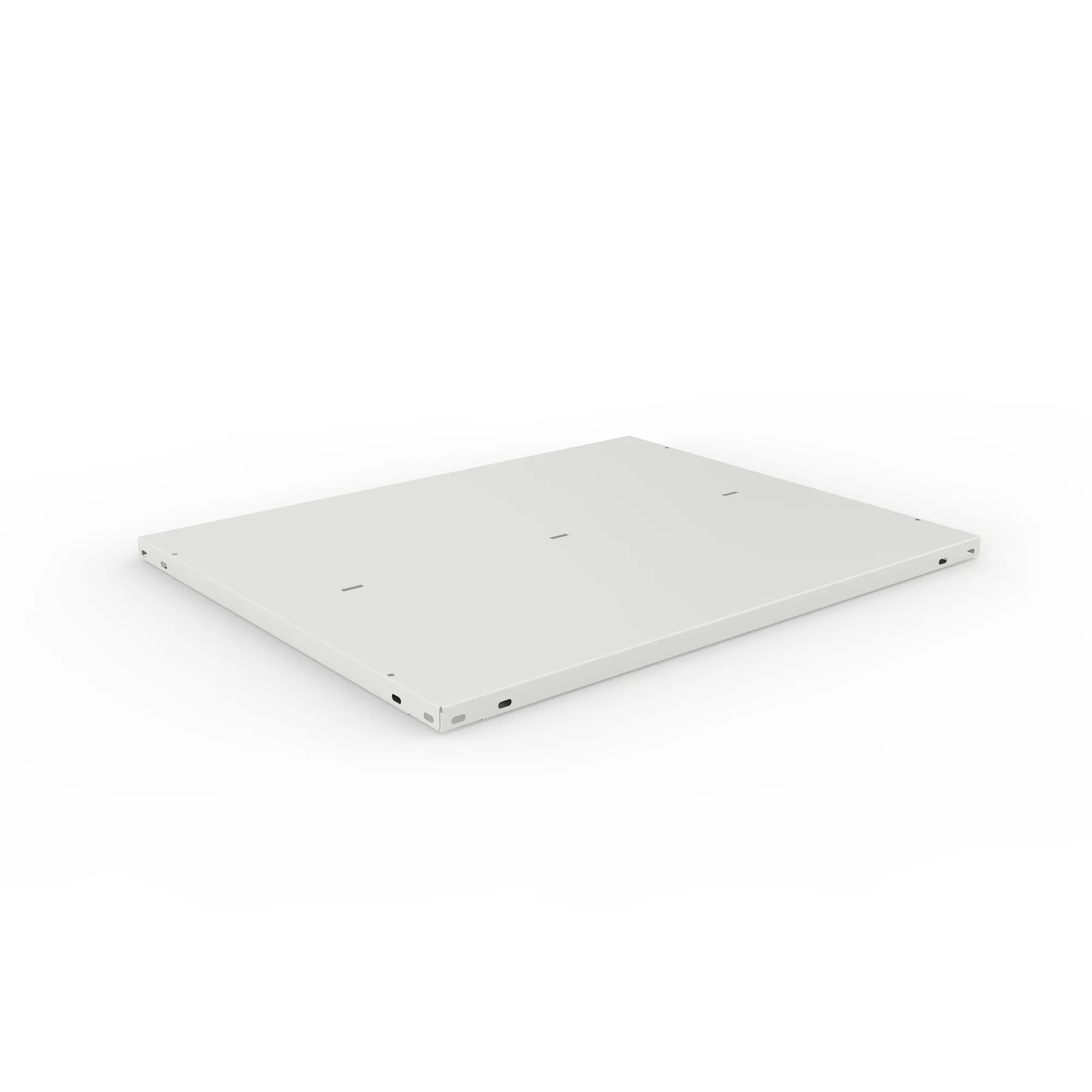 META COMPACT, Fachboden COMPACT, 750 x 600 mm, RAL 7035 – Ansicht in Blickhöhe