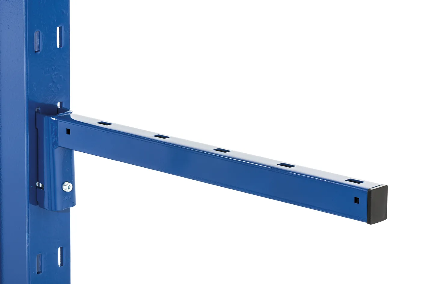 META MULTISTRONG L, Kragarm, 40/30, 500 mm, RAL 5010 – Ansicht in Blickhöhe